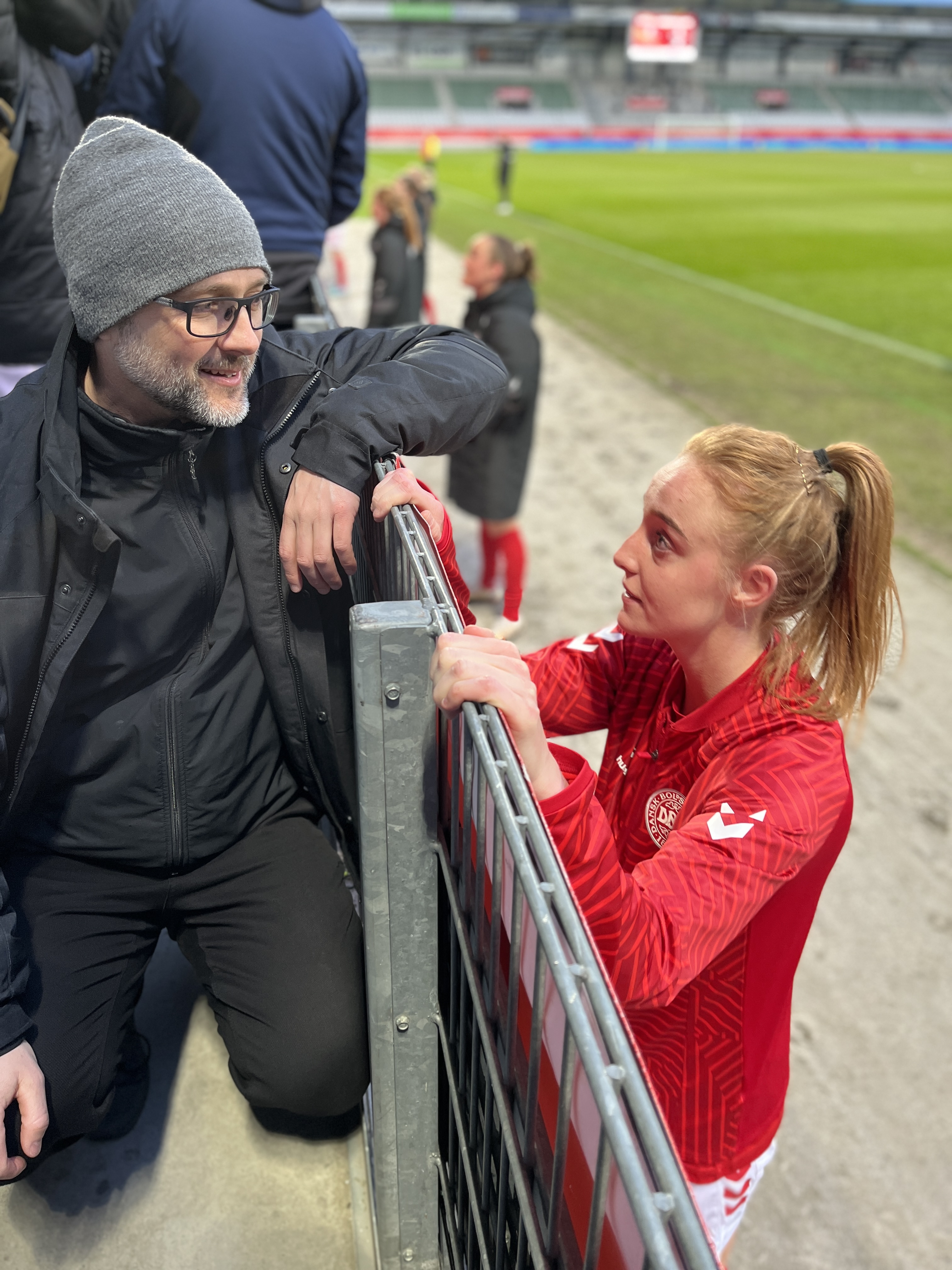 Karen Holmgaard fodboldspiller Everton landshold